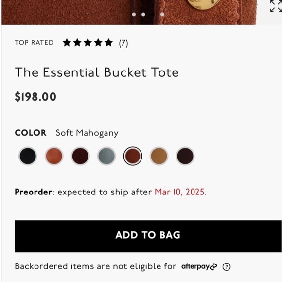Madewell The Essential Bucket Tote - Picture 4 of 8